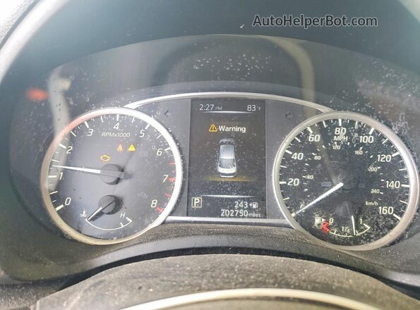 3N1AB7AP5GY284277 2016 NISSAN SENTRA Gray ხელსაწყოთა პანელის ხედი