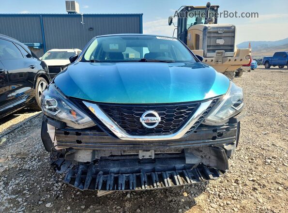 3N1AB7AP5GY285185 2016 NISSAN SENTRA Blue Вид спереду