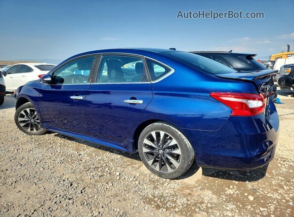 3N1AB7AP5GY285185 2016 NISSAN SENTRA Blue Задня ліва чверть