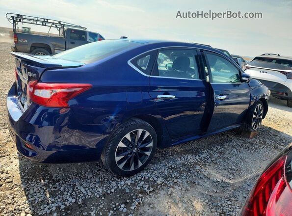 3N1AB7AP5GY285185 2016 NISSAN SENTRA Blue Задня права чверть