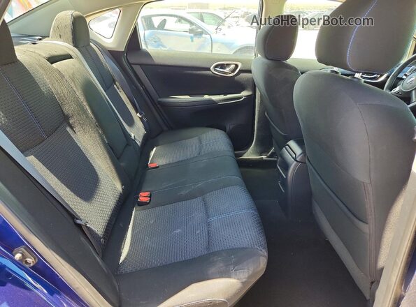 3N1AB7AP5GY285185 2016 NISSAN SENTRA Blue Вид задніх сидінь