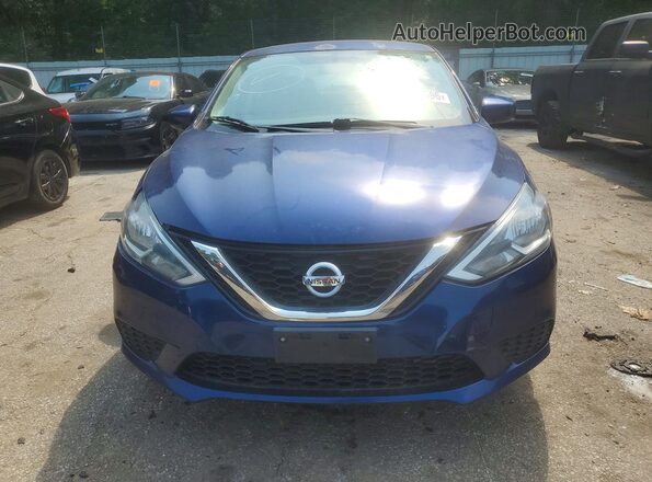 3N1AB7AP5GY306360 2016 NISSAN SENTRA Синий Вид спереди
