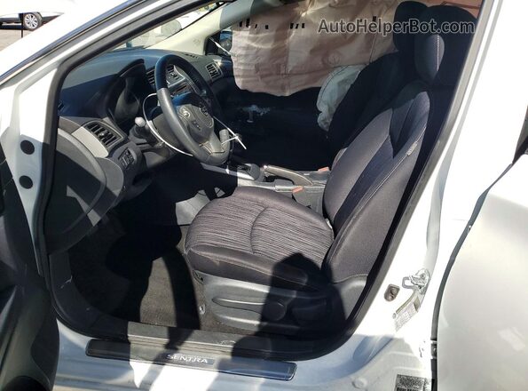3N1AB7AP5GY306729 2016 NISSAN SENTRA White Вид салону спереду