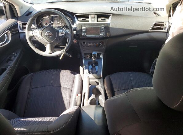 3N1AB7AP5GY306729 2016 NISSAN SENTRA White Вид панелі приладів
