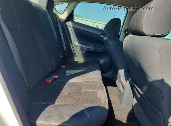 3N1AB7AP5GY313695 2016 NISSAN SENTRA White Հետևի նստատեղերի տեսք