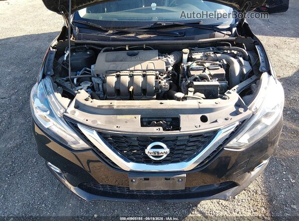 3N1AB7AP5GY325054 2016 NISSAN SENTRA Black Вид ззаду