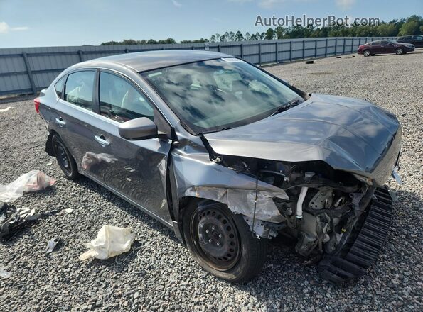 3N1AB7AP5GY338709 2016 NISSAN SENTRA Gray Առջևի աջ