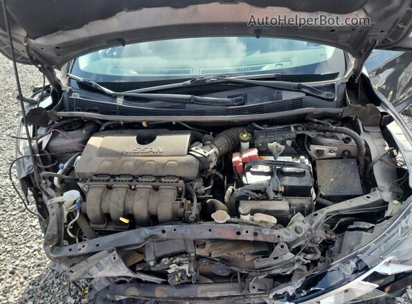 3N1AB7AP5GY338709 2016 NISSAN SENTRA Gray Սալոնի հետևի տեսք