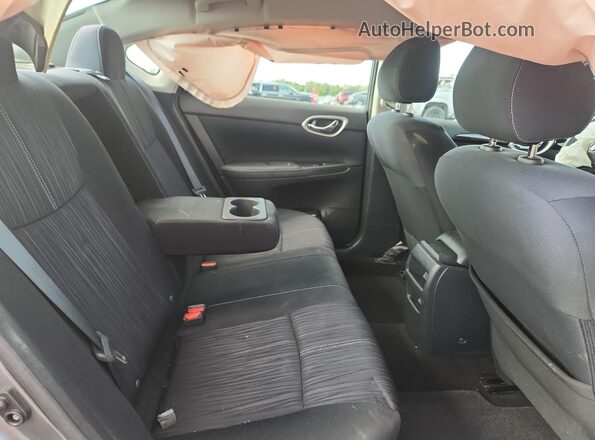 3N1AB7AP5GY338709 2016 NISSAN SENTRA Gray Հետևի նստատեղերի տեսք