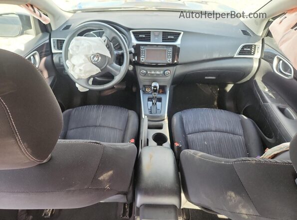 3N1AB7AP5GY338709 2016 NISSAN SENTRA Gray Առջևի վահանակի տեսք