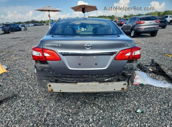3N1AB7AP5GY338709 2016 NISSAN SENTRA Gray Հետևի տեսք