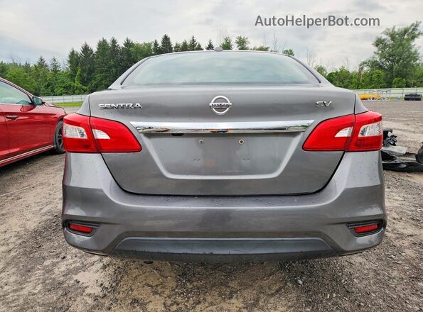 3N1AB7AP5HL637518 2017 NISSAN SENTRA Серый Вид сзади