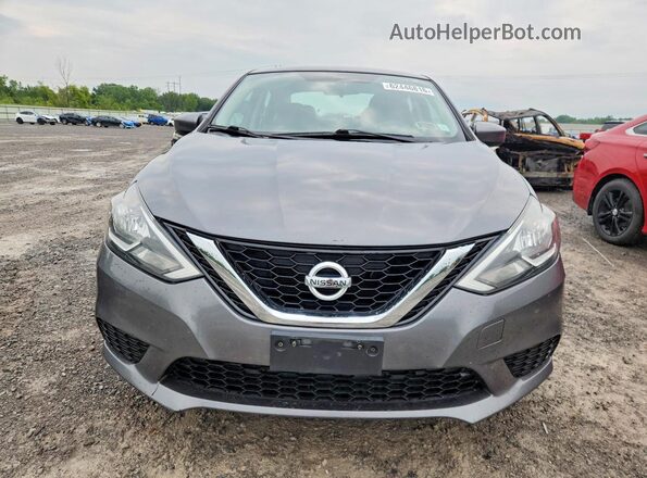 3N1AB7AP5HL637518 2017 NISSAN SENTRA Серый Вид спереди
