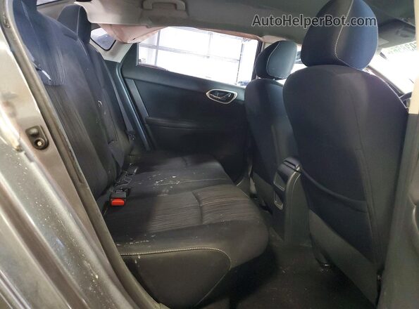 3N1AB7AP5HL643626 2017 NISSAN SENTRA Gray უკანა სავარძლების ხედი