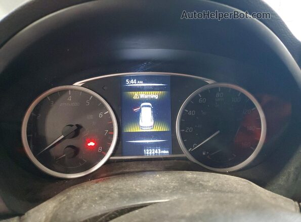 3N1AB7AP5HL643626 2017 NISSAN SENTRA Gray ხელსაწყოთა პანელის ხედი