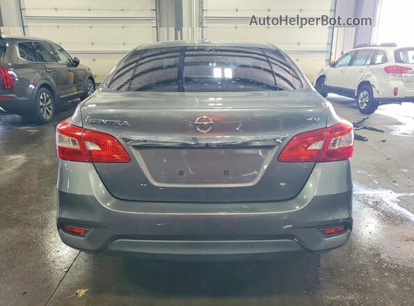 3N1AB7AP5HL643626 2017 NISSAN SENTRA Gray უკანა ხედი