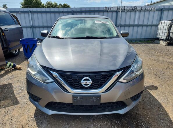 3N1AB7AP5HL666999 2017 NISSAN SENTRA Серебряный Вид спереди