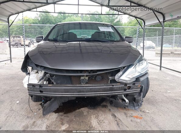 3N1AB7AP5HL721421 2017 NISSAN SENTRA Gray Front view