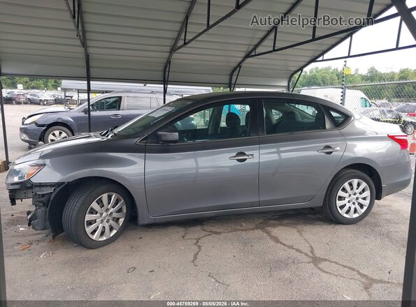 3N1AB7AP5HL721421 2017 NISSAN SENTRA Gray 