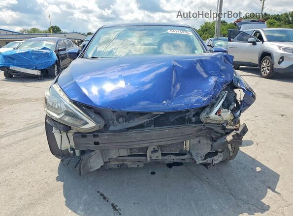 3N1AB7AP5HY214196 2017 NISSAN SENTRA Blue Front view