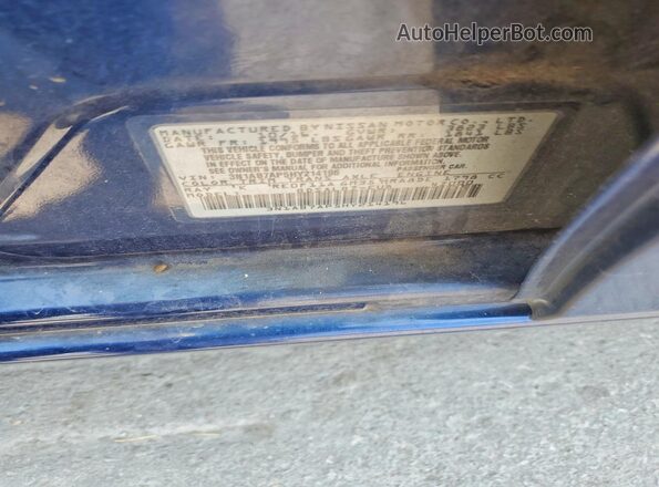 3N1AB7AP5HY214196 2017 NISSAN SENTRA Blue Engine compartment view