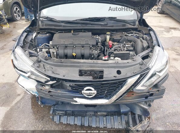3N1AB7AP5HY214392 2017 NISSAN SENTRA Blue Widok z tyłu