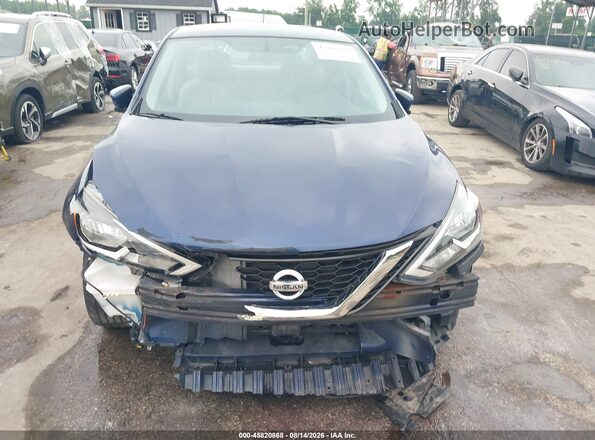 3N1AB7AP5HY214392 2017 NISSAN SENTRA Blue Widok z przodu