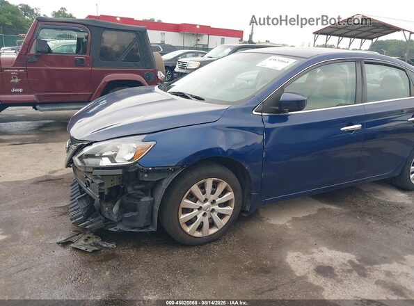 3N1AB7AP5HY214392 2017 NISSAN SENTRA Blue 