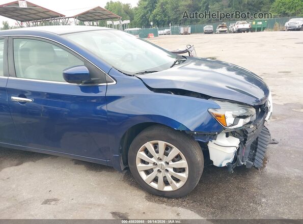 3N1AB7AP5HY214392 2017 NISSAN SENTRA Blue 