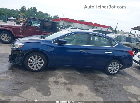 3N1AB7AP5HY214392 2017 NISSAN SENTRA Blue 