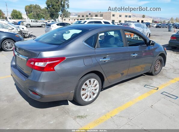 3N1AB7AP5HY220323 2017 NISSAN SENTRA Gray უკანა მარჯვენა