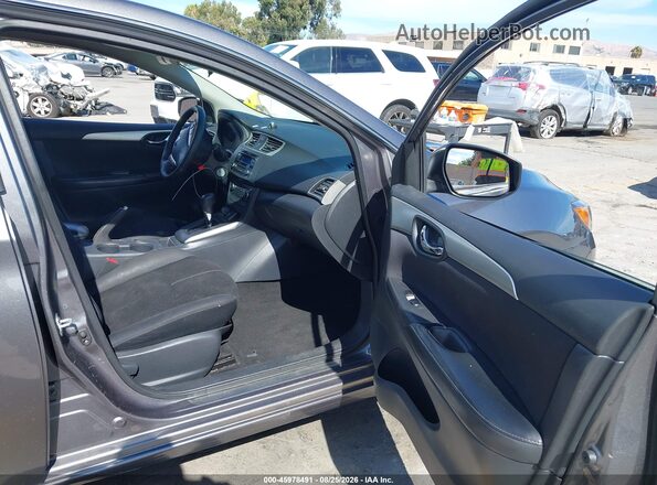 3N1AB7AP5HY220323 2017 NISSAN SENTRA Gray წინა სალონის ხედი