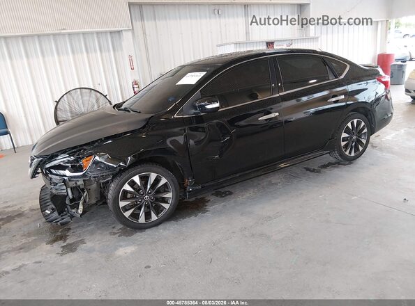 3N1AB7AP5HY225604 2017 NISSAN SENTRA Black Vista tres cuartos delantera izquierda