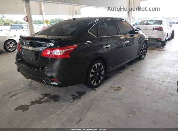 3N1AB7AP5HY225604 2017 NISSAN SENTRA Black Trasero derecho