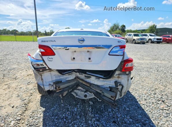 3N1AB7AP5HY227191 2017 NISSAN SENTRA White Widok z tyłu