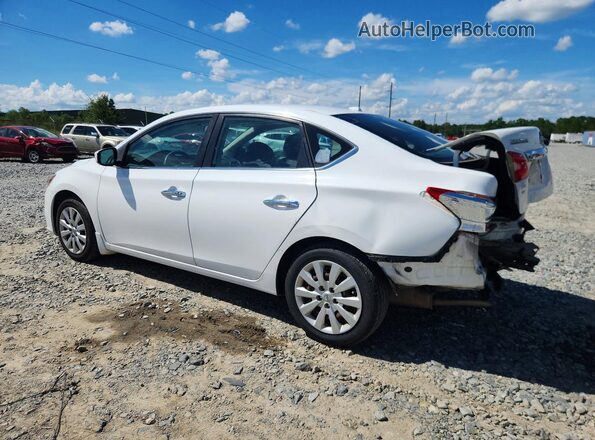 3N1AB7AP5HY227191 2017 NISSAN SENTRA White Tył lewy