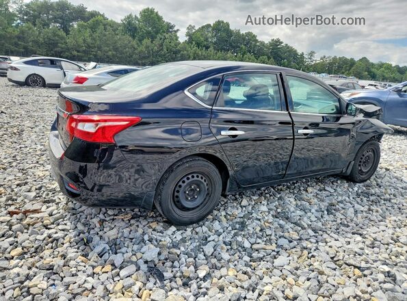 3N1AB7AP5HY231726 2017 NISSAN SENTRA Black Tył prawy