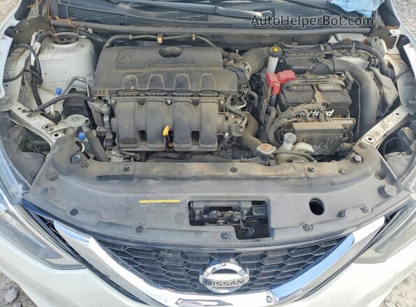 3N1AB7AP5HY242094 2017 NISSAN SENTRA White Սալոնի հետևի տեսք