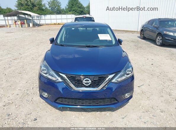 3N1AB7AP5HY261308 2017 NISSAN SENTRA Blue Вид спереду