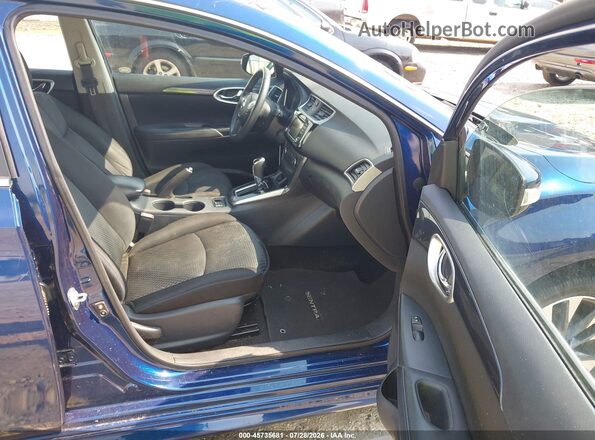 3N1AB7AP5HY261308 2017 NISSAN SENTRA Blue Вид салону спереду