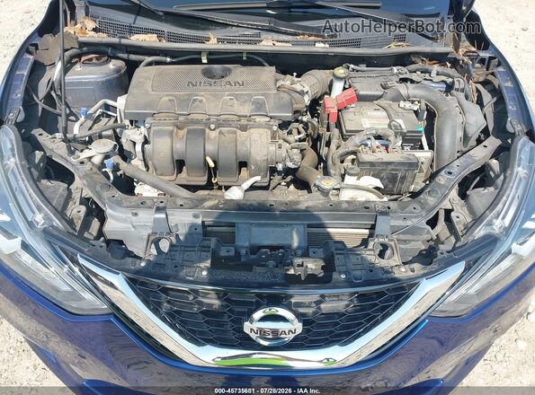 3N1AB7AP5HY261308 2017 NISSAN SENTRA Blue Вид ззаду