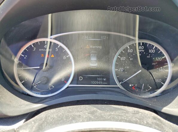3N1AB7AP5HY264242 2017 NISSAN SENTRA Черный Вид щитка приборов