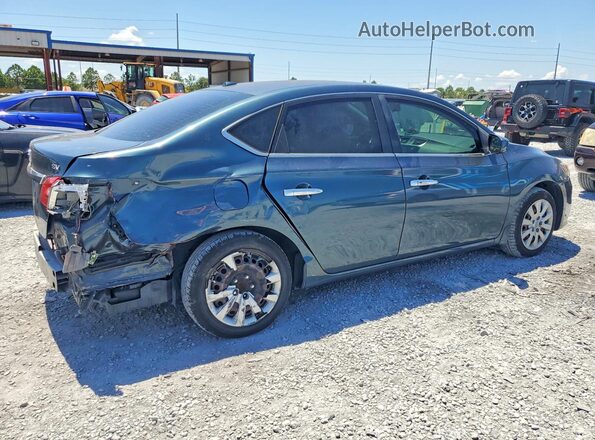 3N1AB7AP5HY264242 2017 NISSAN SENTRA Черный Задняя правая четверть