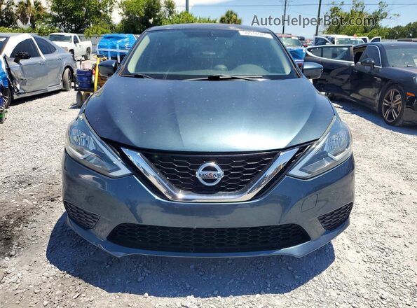 3N1AB7AP5HY264242 2017 NISSAN SENTRA Черный Вид спереди