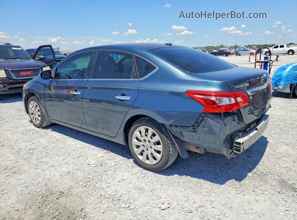 3N1AB7AP5HY264242 2017 NISSAN SENTRA Черный Задняя левая четверть