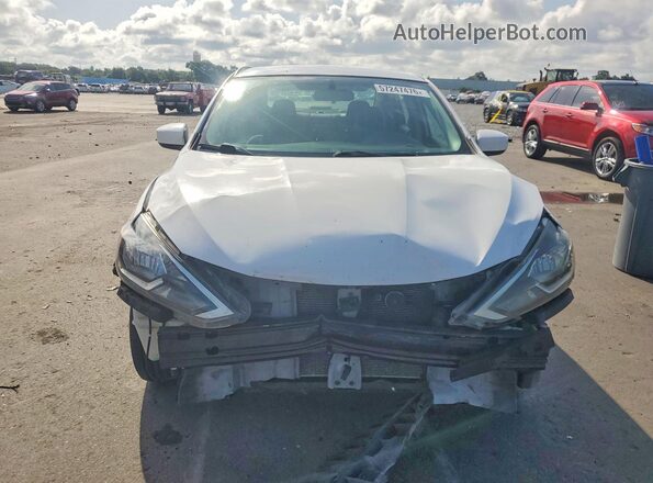 3N1AB7AP5HY269103 2017 NISSAN SENTRA White Դիմացի տեսք
