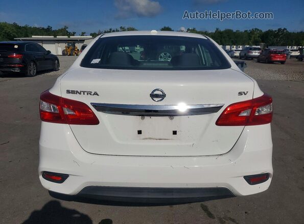 3N1AB7AP5HY269103 2017 NISSAN SENTRA White Հետևի տեսք