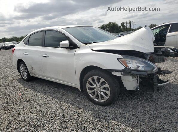 3N1AB7AP5HY277783 2017 NISSAN SENTRA White Delantero derecho