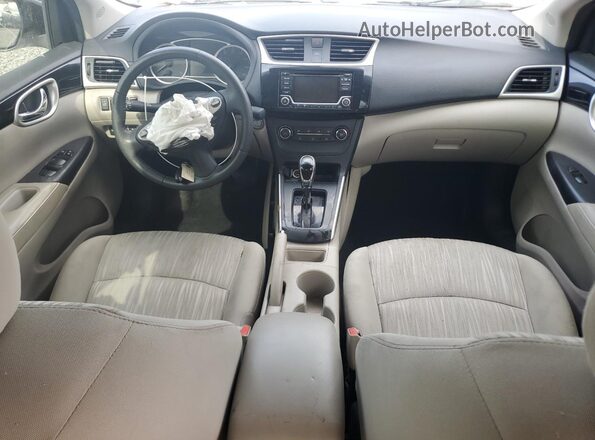 3N1AB7AP5HY277783 2017 NISSAN SENTRA White Vista del salpicadero