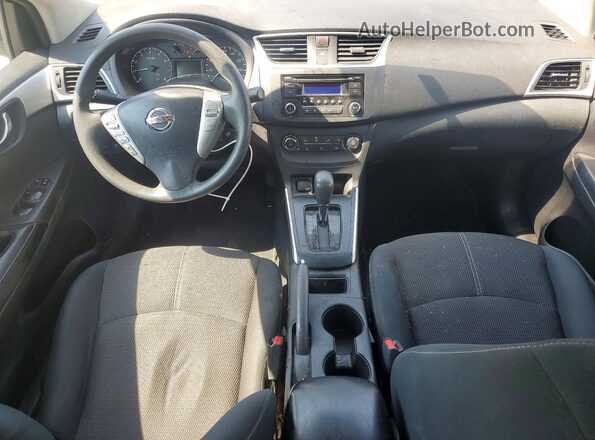3N1AB7AP5HY278092 2017 NISSAN SENTRA Черный Вид панели приборов